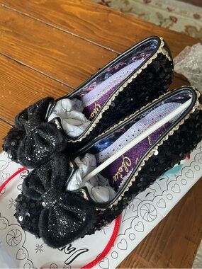 Irregular Choice brand new in box never worn Snowbiz snowman heels